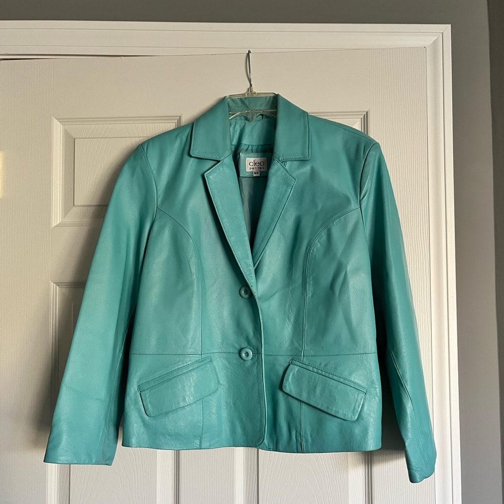 Cleo Petites Leather Jacket